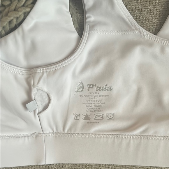 White Women's Intimates & Sleepwear Top - Picture 3 of 3